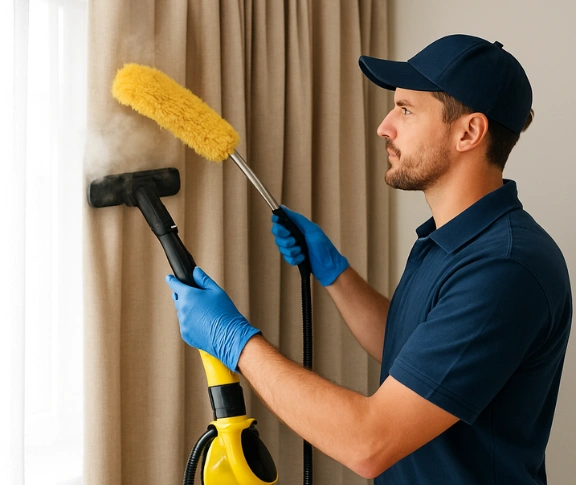 Trusted drapes cleaning technician Matty Curtain Cleaning doncaster-vic QLD