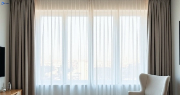 Restored vibrant drapes in doncaster-vic QLD after Matty Curtain Cleaning